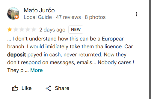 Google review screenshot 2